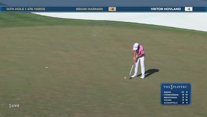 Brian Harman | Round 3 | 14th hole | Shot 3 | 2026 THE PLAYERS