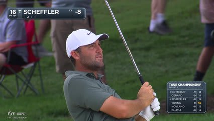 Scottie Scheffler | Round 2 | 16th hole | Shot 2 | 2026 TOUR Championship
