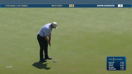 Rico Hoey | Round 3 | 17th hole | Shot 4 | 2025 THE PLAYERS