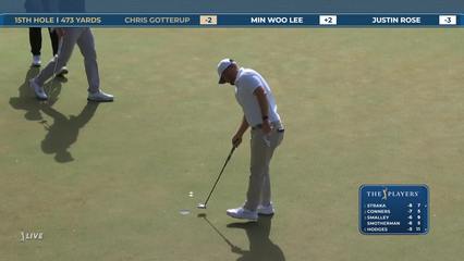 Christopher Gotterup | Round 2 | 15th hole | Shot 4 | 2026 THE PLAYERS