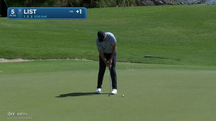 Luke List | Round 1 | 5th hole | Shot 3 | 2025 Mexico Open