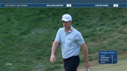 Justin Rose | Round 4 | 5th hole | Shot 4 | 2026 THE PLAYERS