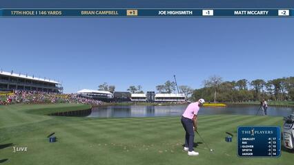 Brian Campbell | Round 1 | 17th hole | Shot 1 | 2025 THE PLAYERS