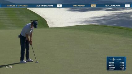 Jake Knapp | Round 1 | 1st hole | Shot 4 | 2025 THE PLAYERS