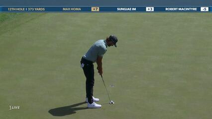 Max Homa | Round 2 | 12th hole | Shot 4 | 2025 THE PLAYERS