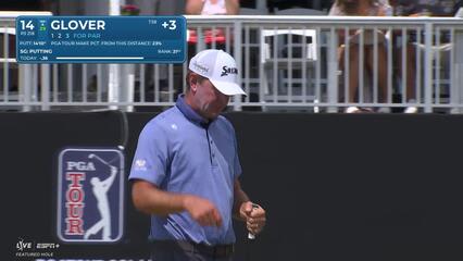 Lucas Glover | Round 3 | 14th hole | Shot 3 | 2025 Arnold Palmer Invitational