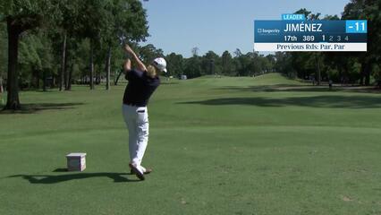 Miguel Angel Jiménez | Round 3 | 17th hole | Shot 1 | 2025 Insperity Invit