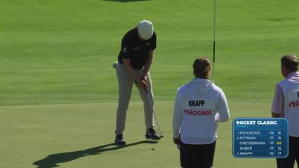 Harry Hall | Round 3 | 18th hole | Shot 4 | 2025 Rocket Classic