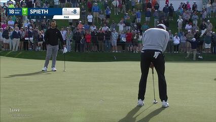 Jordan Spieth | 2023 WM Phoenix Open | Round 2 | 18th hole | Shot 4