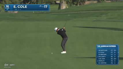 Eric Cole | Round 3 | 16th hole | Shot 2 | 2026 The American Express