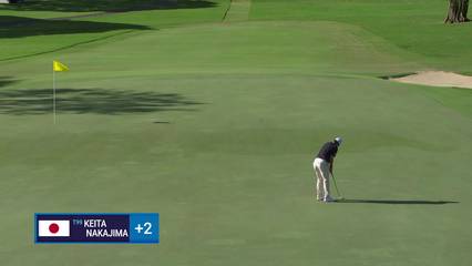 Keita Nakajima | Round 2 | 4th hole | Shot 3 | 2026 Sony Open