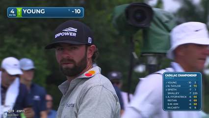 Cameron Young | Round 2 | 4th hole | Shot 1 | 2026 Cadillac