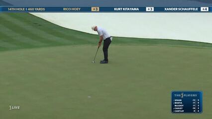 Rico Hoey | Round 4 | 14th hole | Shot 4 | 2025 THE PLAYERS