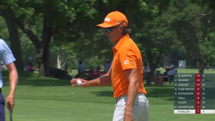 Rickie Fowler | Round 4 | 9th hole | Shot 4 | 2025 Charles Schwab
