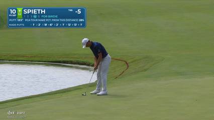 Jordan Spieth | Round 4 | 10th hole | Shot 5 | 2026 John Deere