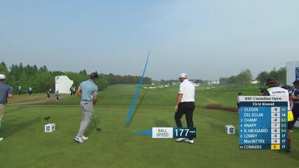 Corey Conners | Round 1 | 18th hole | Shot 1 | 2025 RBC Canadian