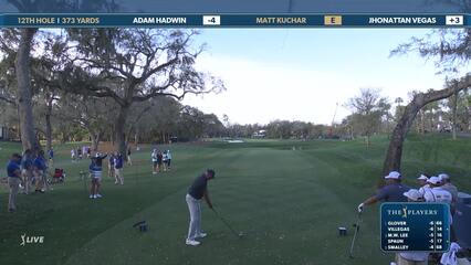 Matt Kuchar | Round 1 | 12th hole | Shot 1 | 2025 THE PLAYERS