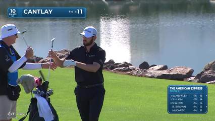 Patrick Cantlay | Round 2 | 10th hole | Shot 2 | 2026 The American Express