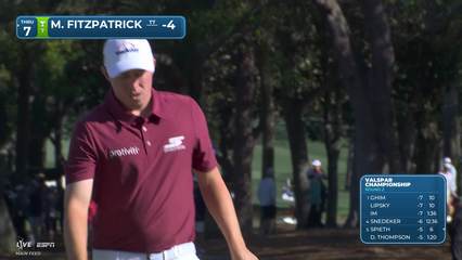 Matt Fitzpatrick | Round 2 | 16th hole | Shot 5 | 2026 Valspar