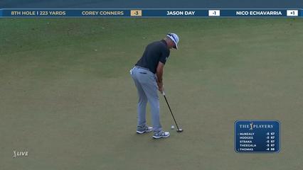 Corey Conners | Round 1 | 8th hole | Shot 3 | 2026 THE PLAYERS