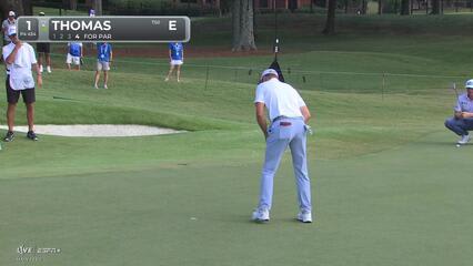 Justin Thomas | Round 4 | 1st hole | Shot 4 | 2025 FedEx St. Jude