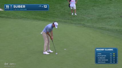 Jackson Suber | Round 2 | 15th hole | Shot 3 | 2025 Rocket Classic