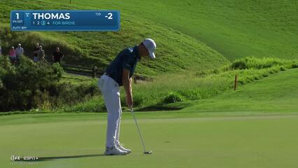 Justin Thomas | Round 2 | 1st hole | Shot 4 | 2025 The Sentry