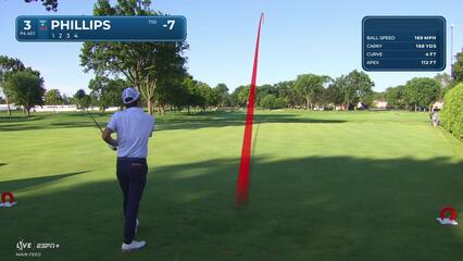 Chandler Phillips | Round 3 | 3rd hole | Shot 1 | 2025 Rocket Classic