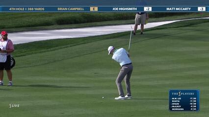 Brian Campbell | Round 2 | 4th hole | Shot 2 | 2025 THE PLAYERS