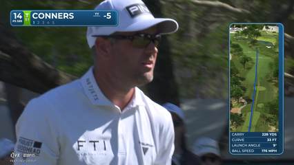Corey Conners | Round 2 | 14th hole | Shot 1 | 2026 Valspar
