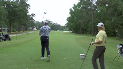 Ernie Els | Round 1 | 9th hole | Shot 1 | 2025 Insperity Invit