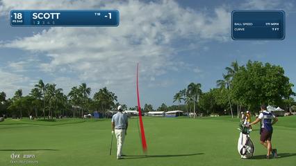 Adam Scott | Round 1 | 18th hole | Shot 2 | 2026 Sony Open