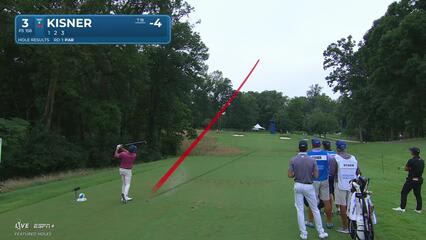 Kevin Kisner | Round 2 | 3rd hole | Shot 1 | 2025 Wyndham