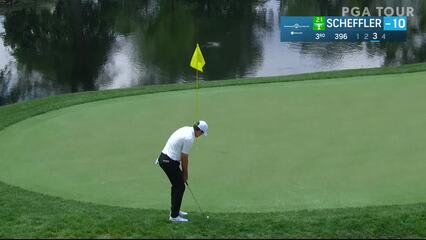 Scottie Scheffler | 2021 the Memorial | Round 4 | 3rd hole | Shot 3