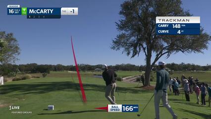 Matt McCarty | Round 1 | 16th hole | Shot 1 | 2024 The RSM Classic