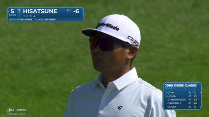 Ryo Hisatsune | Round 2 | 5th hole | Shot 2 | 2025 John Deere