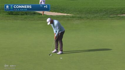 Corey Conners | Round 4 | 8th hole | Shot 3 | 2025 Genesis