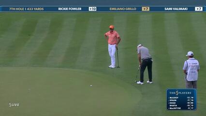 Emiliano Grillo | Round 4 | 7th hole | Shot 4 | 2025 THE PLAYERS