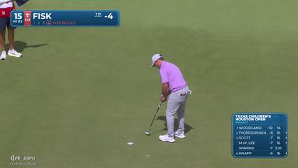 Steven Fisk | Round 2 | 15th hole | Shot 4 | 2026 Texas Children's