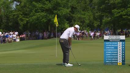 Matt Fitzpatrick | Round 3 | 1st hole | Shot 3 | 2026 Zurich Classic