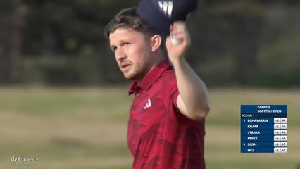 Connor Syme | Round 1 | 18th hole | Shot 4 | 2025 Genesis Scottish Open