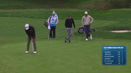 Min Woo Lee | Round 3 | 2nd hole | Shot 4 | 2026 AT&T Pebble Beach