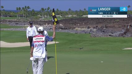 Bernhard Langer | Round 2 | 14th hole | Shot 4 | 2025 Mitsubishi