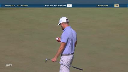 Chris Kirk | Round 3 | 5th hole | Shot 4 | 2026 THE PLAYERS
