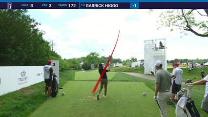 Garrick Higgo | Round 1 | 3rd hole | Shot 1 | 2025 Truist Championship