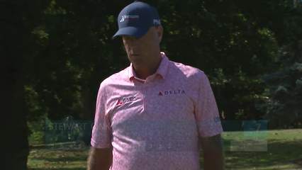 Stewart Cink | Round 2 | 12th hole | Shot 3 | 2025 Stifel