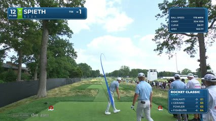 Jordan Spieth | Round 1 | 12th hole | Shot 1 | 2026 Rocket Classic