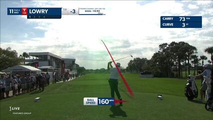 Shane Lowry | 2023 Honda | Round 2 | 11th hole | Shot 1