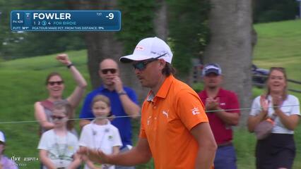 Rickie Fowler | Round 4 | 1st hole | Shot 3 | 2025 John Deere
