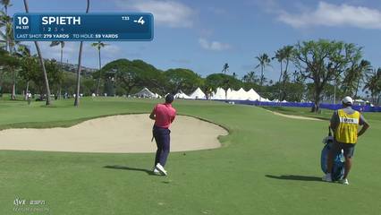 Jordan Spieth | Round 3 | 10th hole | Shot 2 | 2026 Sony Open